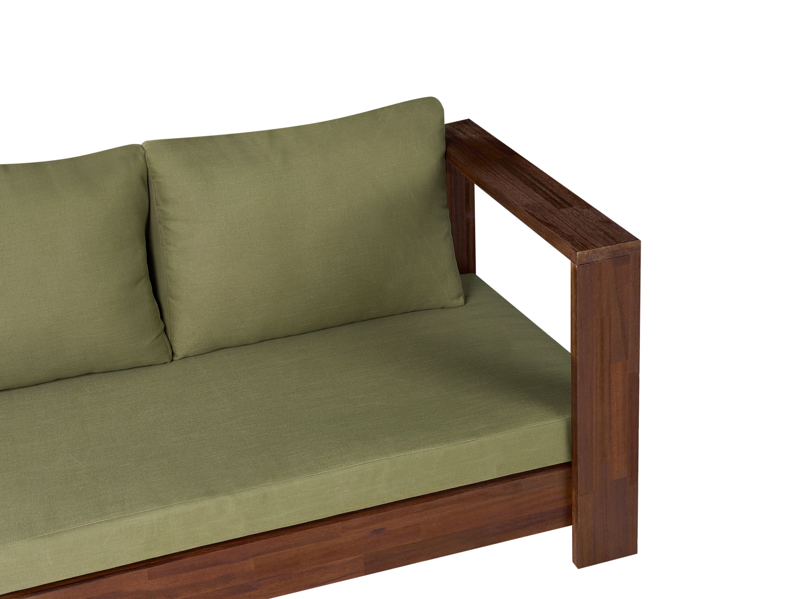 Vrtna sofa Berwyn 2548 (Zelena + Bagrem)