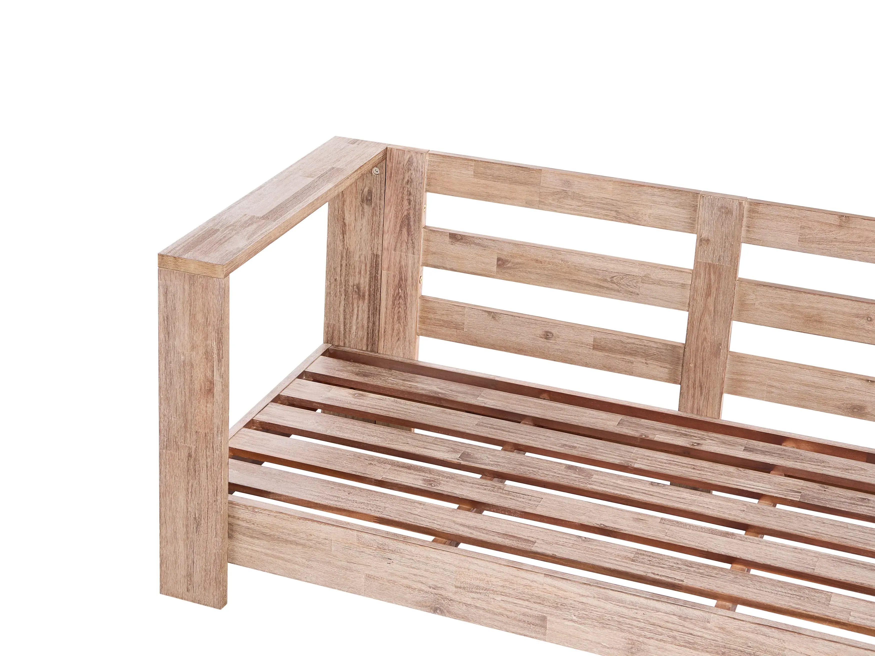 Vrtna sofa Berwyn 2548 (Crvena + Bagrem)