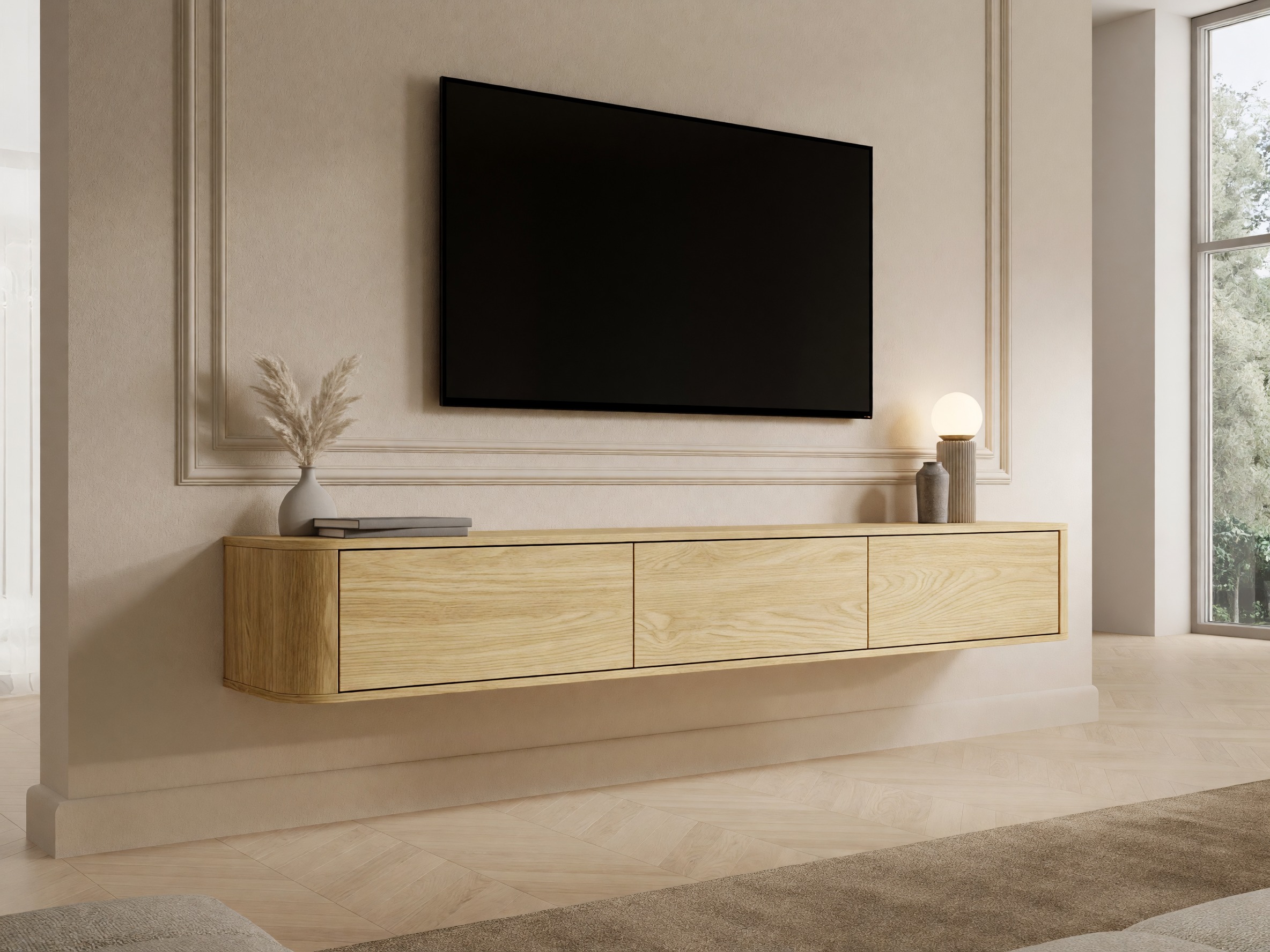 TV stol Claritas (Hrast)