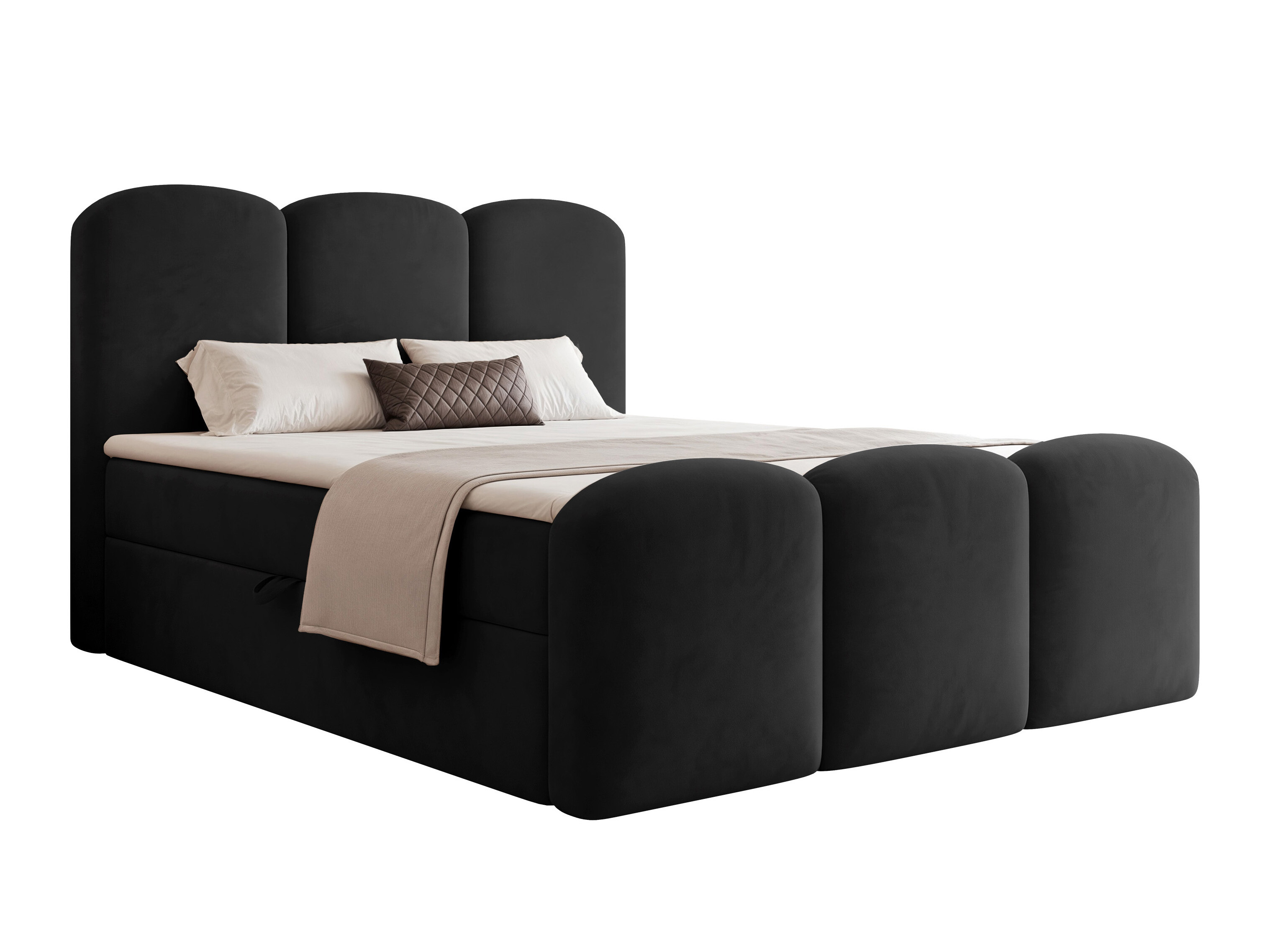 Boxspring krevet Hesperia 131 (Dream baršun 202.12)