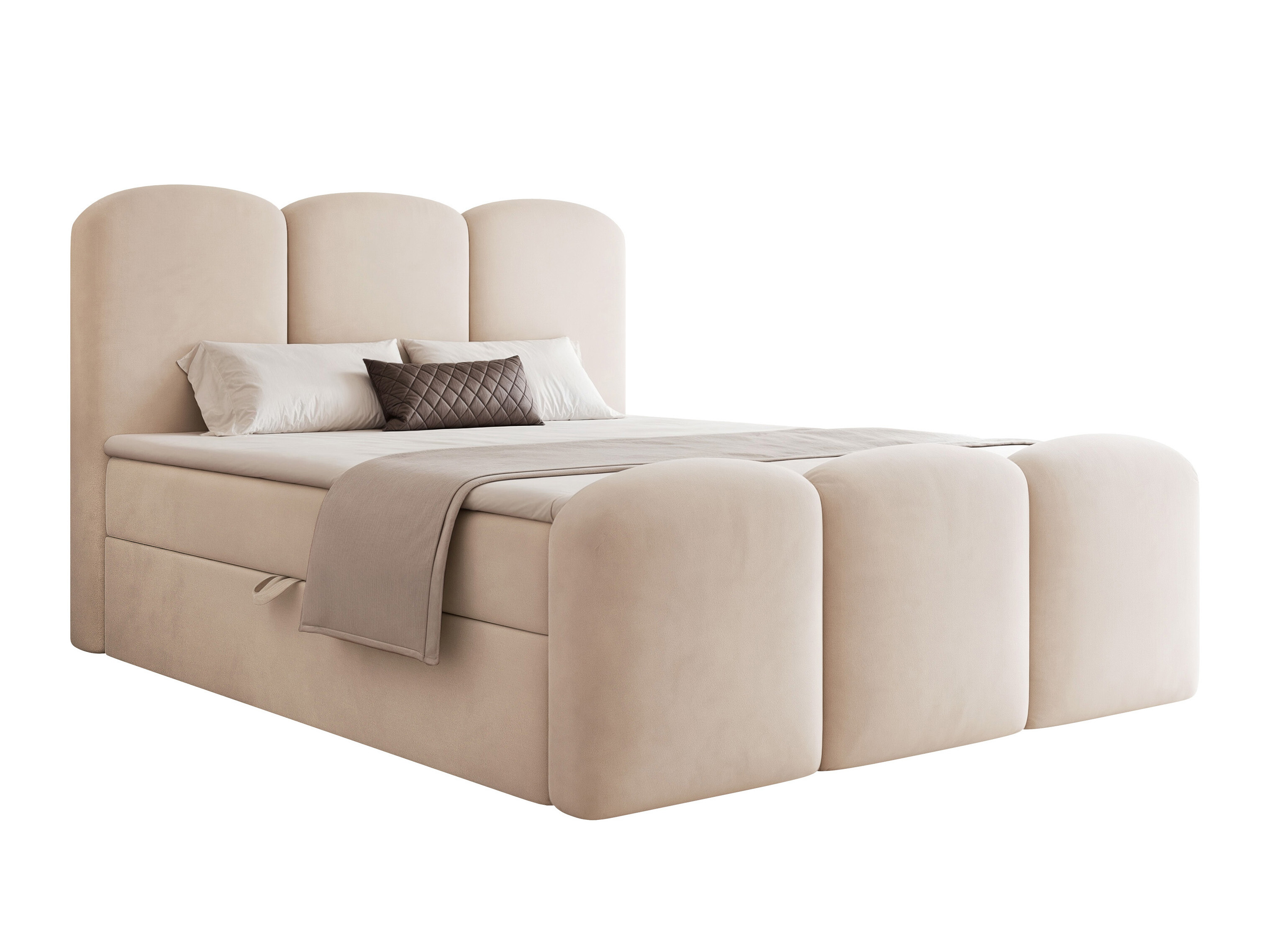 Boxspring krevet Hesperia 131 (Magic baršun 2250)