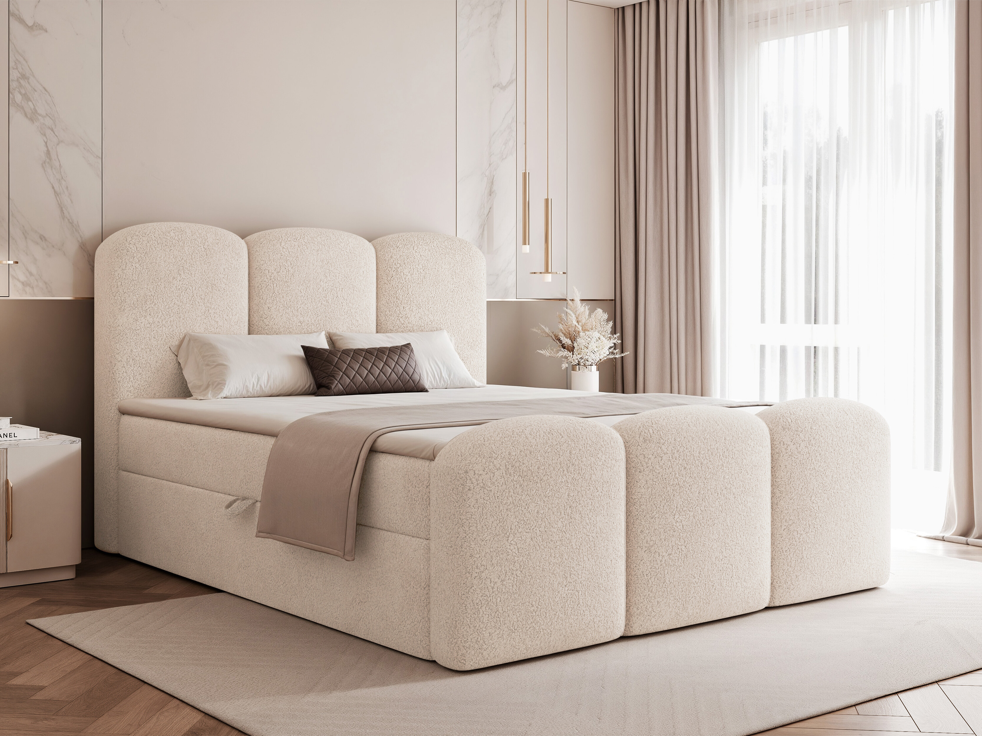 Boxspring krevet Hesperia 131 (Monte 03)