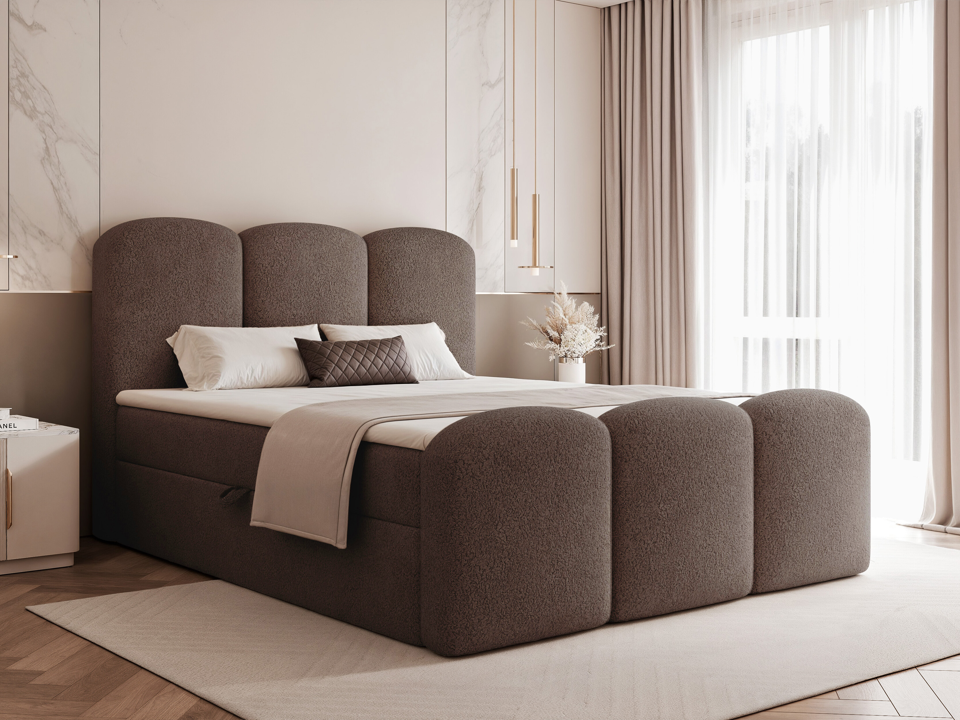 Boxspring krevet Hesperia 131 (Monte 28)
