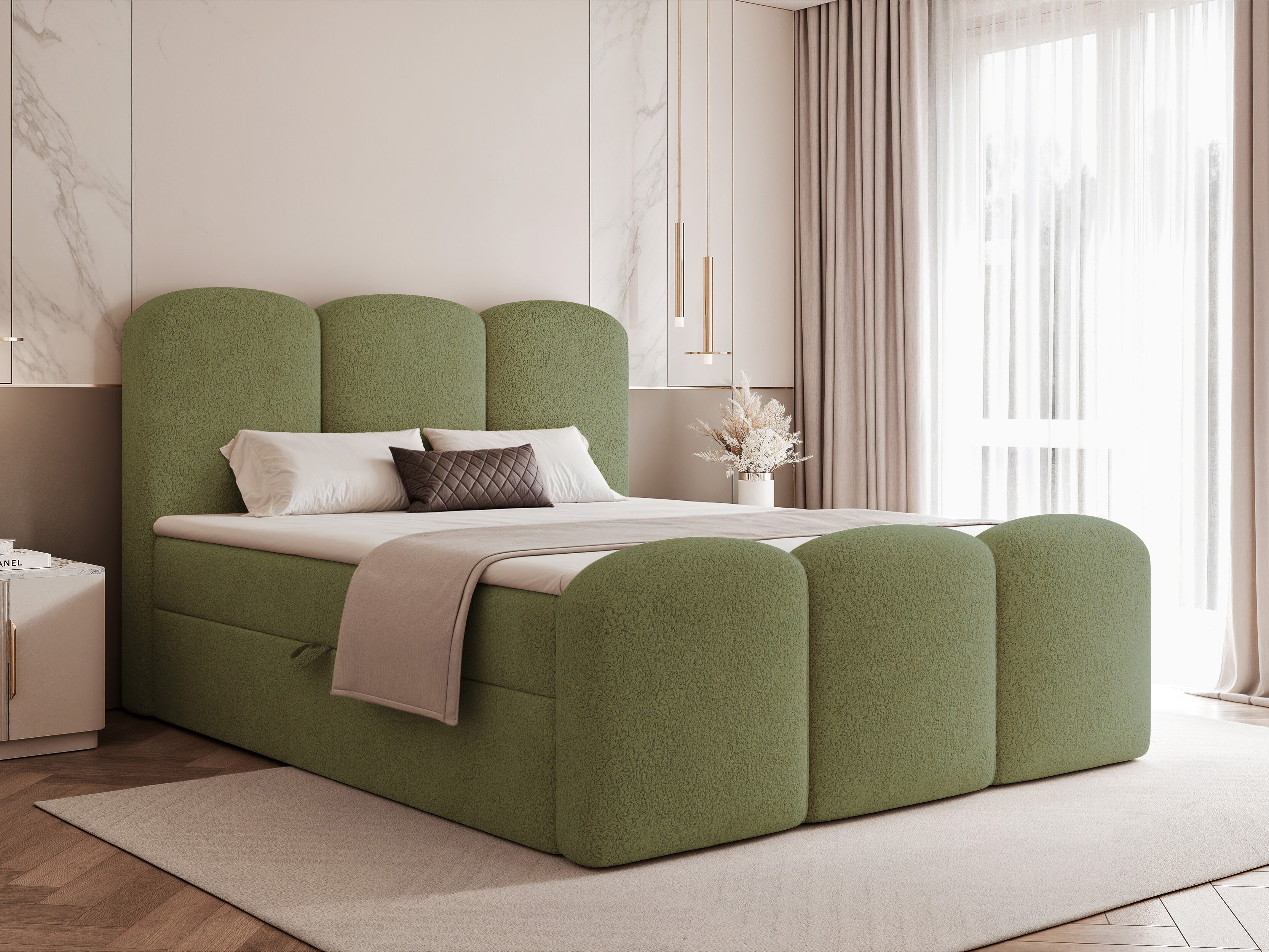 Boxspring krevet Hesperia 131 (Monte 35)