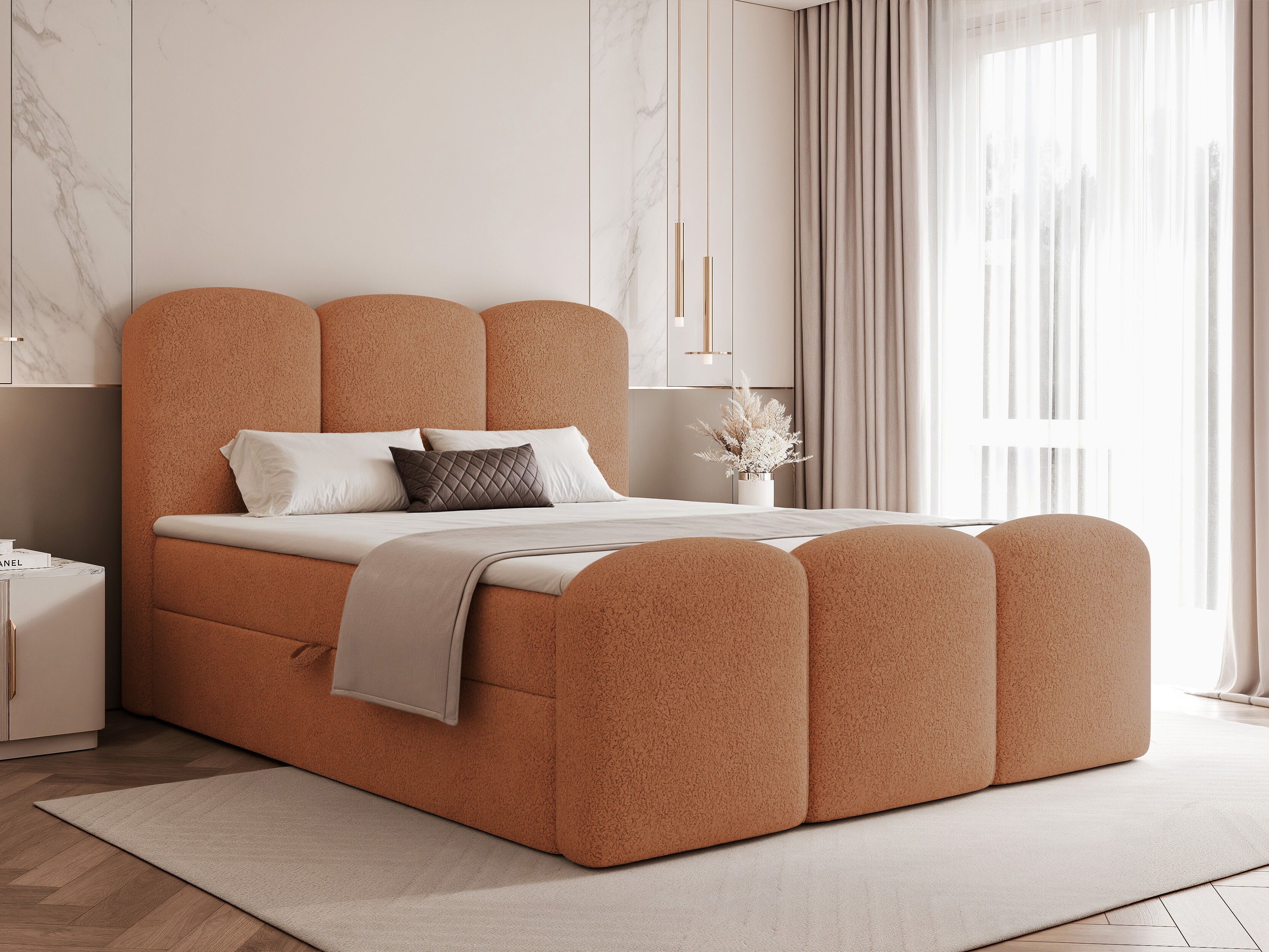 Boxspring krevet Hesperia 131 (Monte 54)