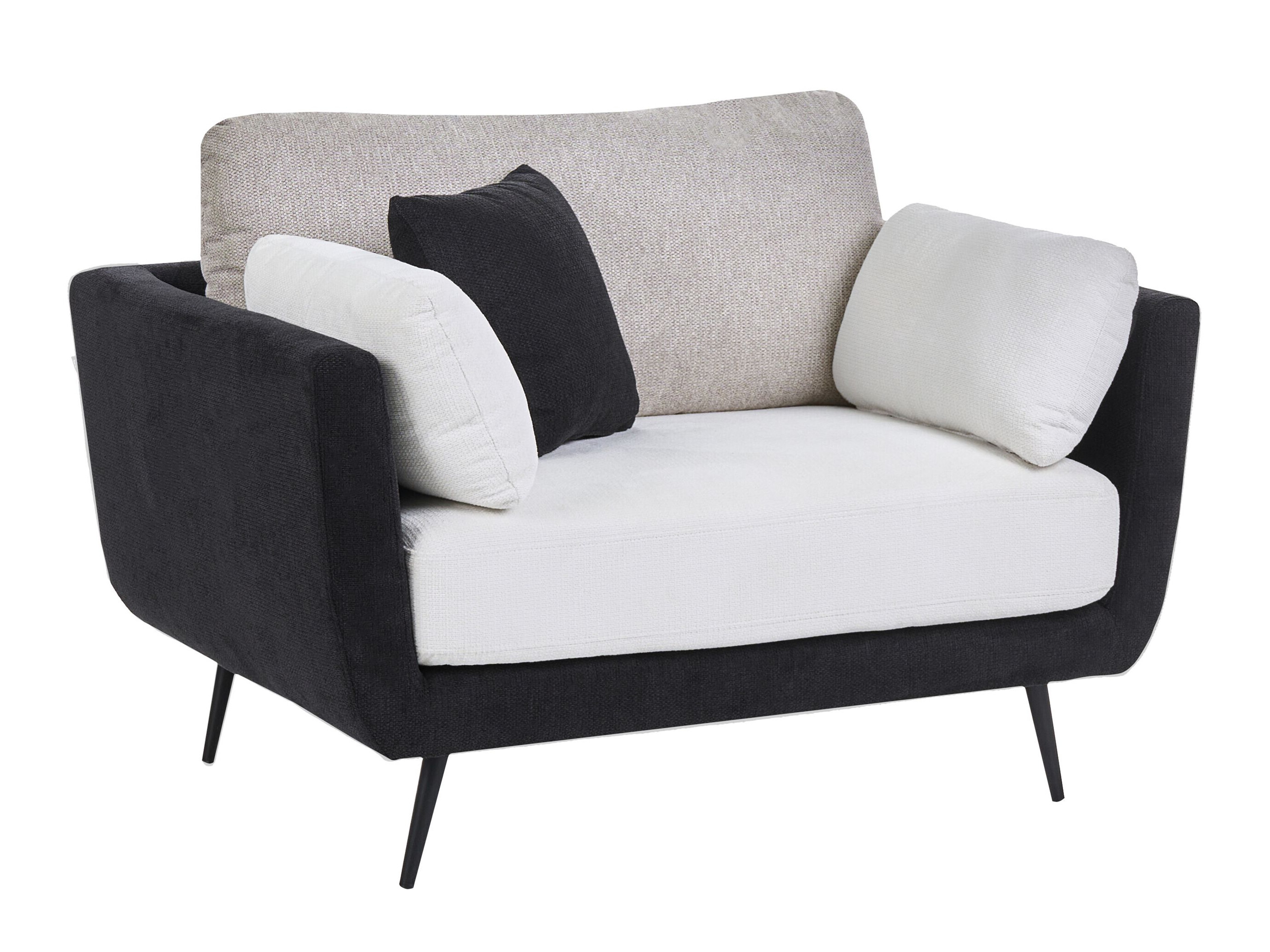 Fotelja Berwyn 3381 (Crna)