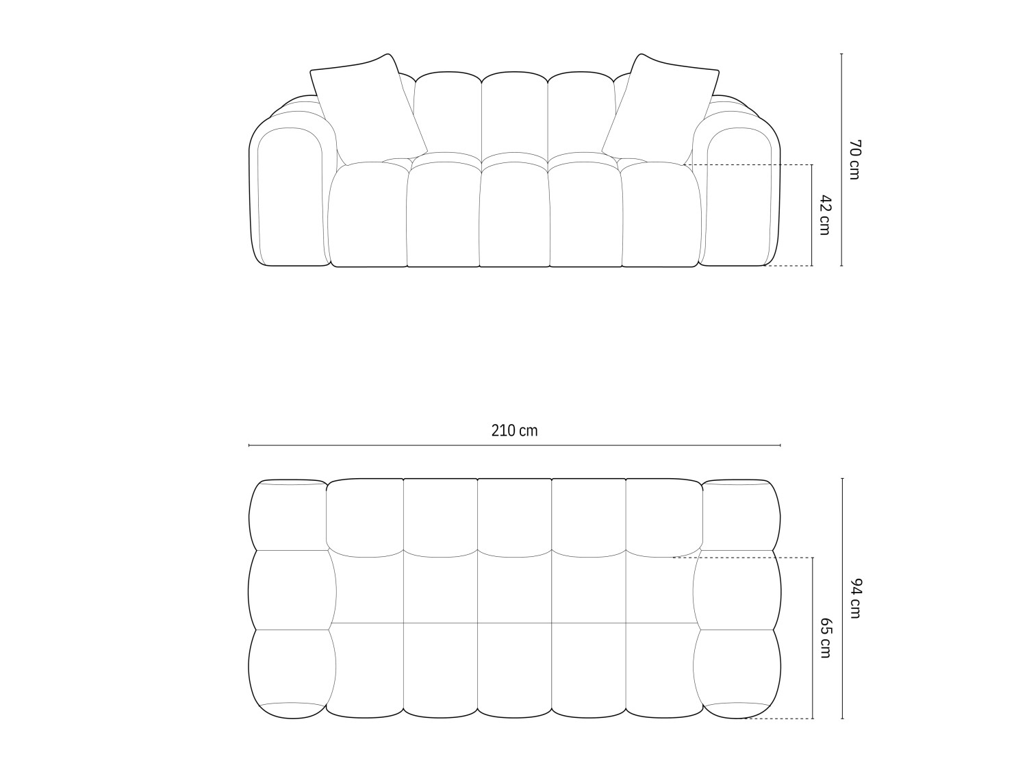 Kauč Mondelo 101 (Bluvel 40)