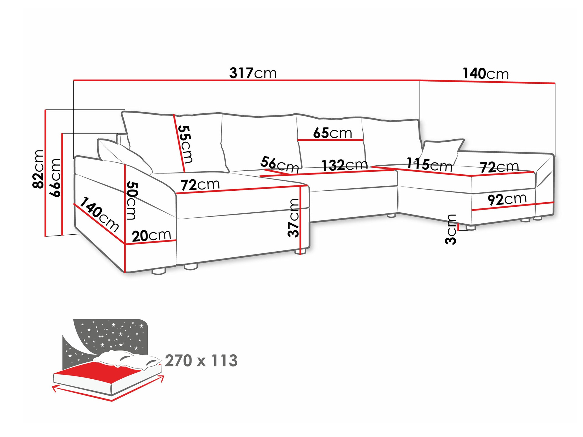 Kutna garnitura SC10853