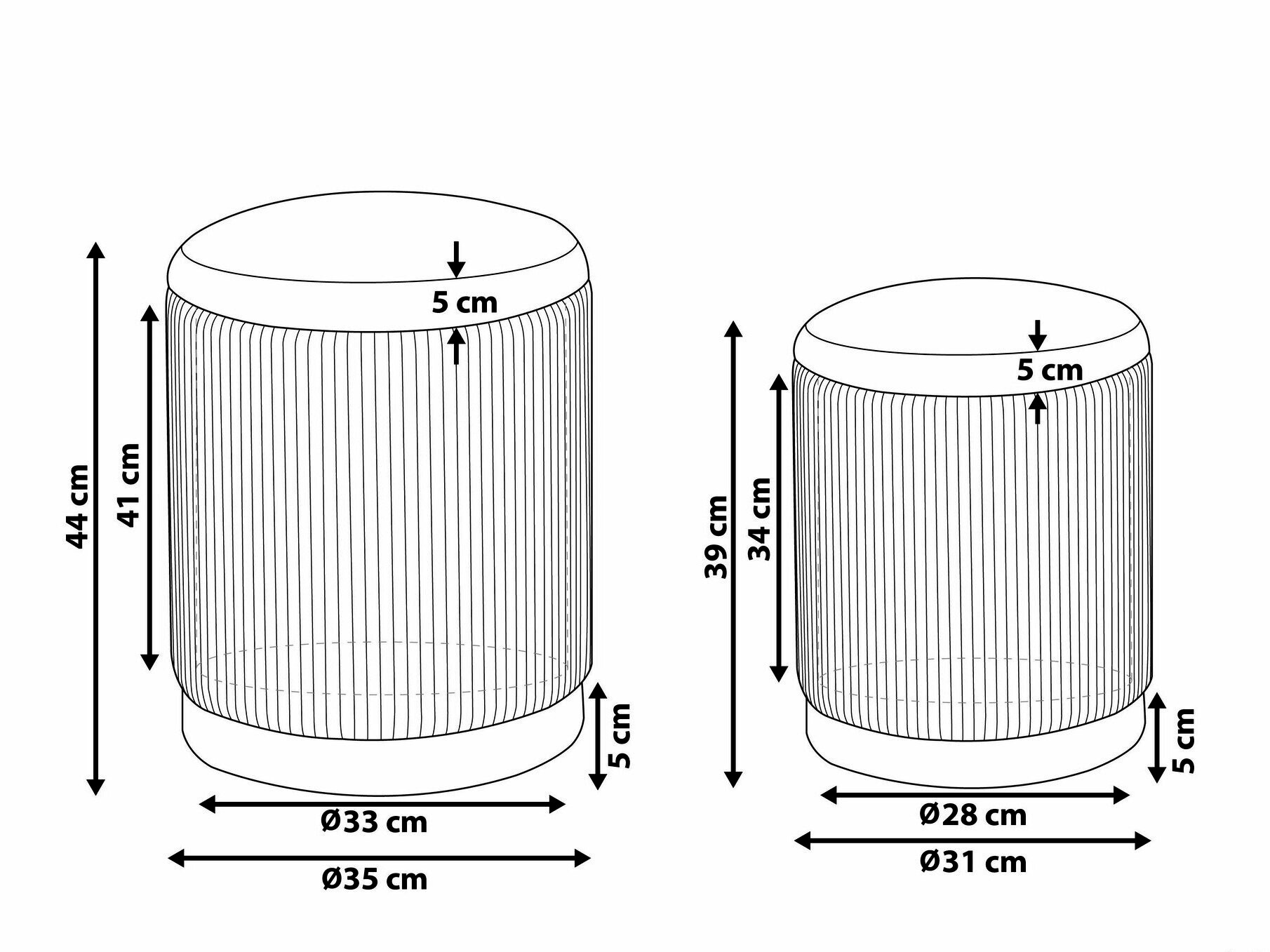 Set taburea SC10856