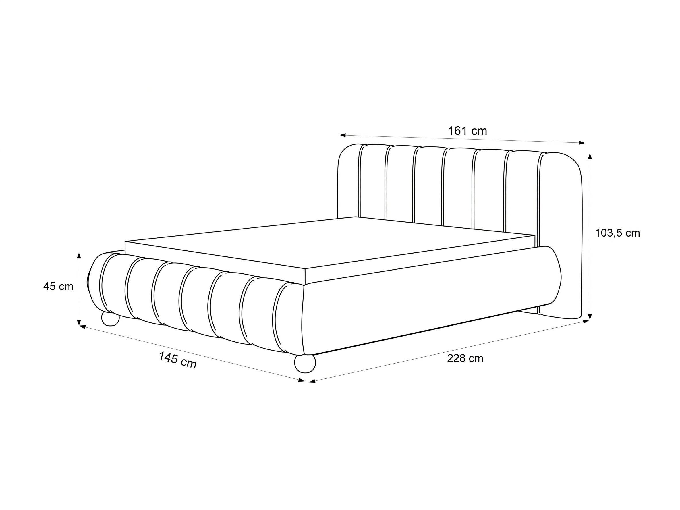 Krevet Martinez 135 (Lumo 25)