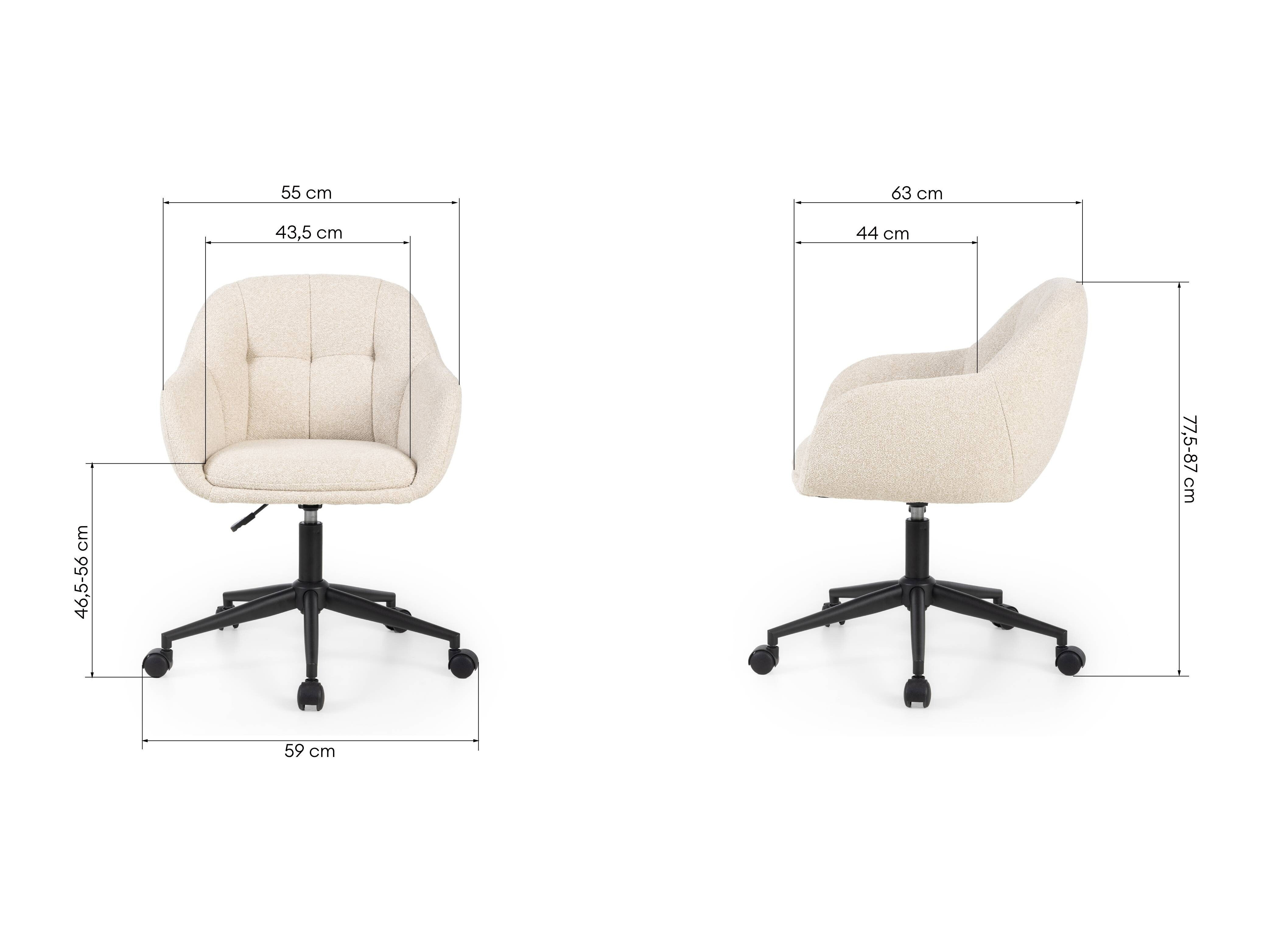Uredska stolica Burleson 802 (Bež)