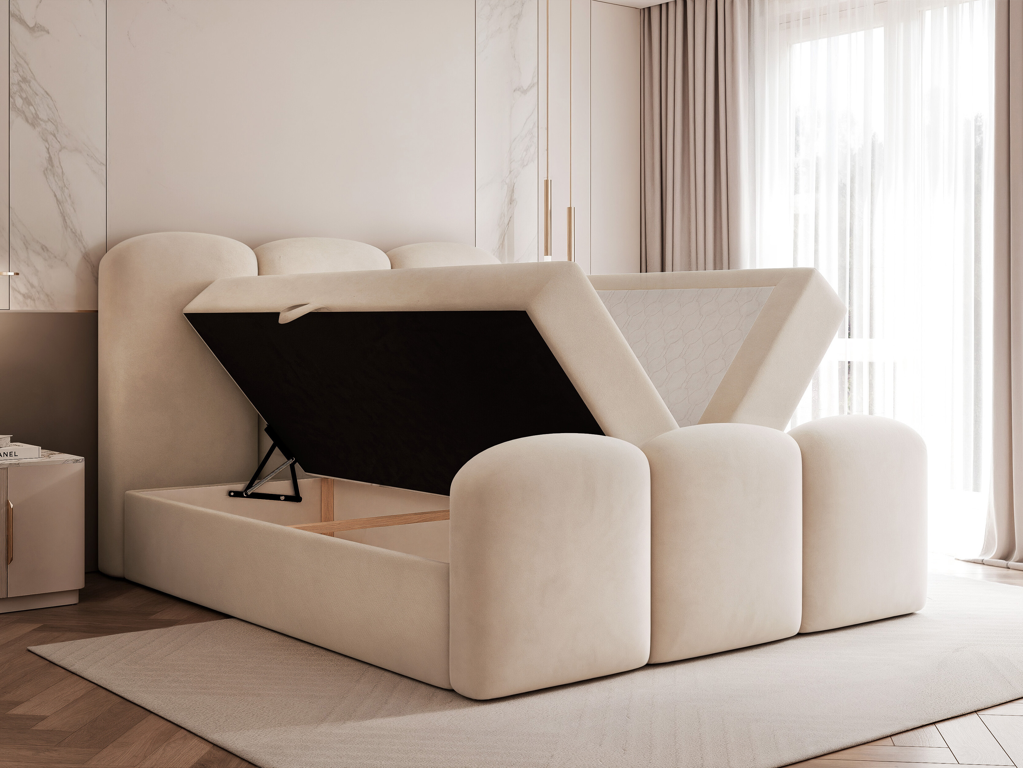 Boxspring krevet Hesperia 131 (Monte 28)