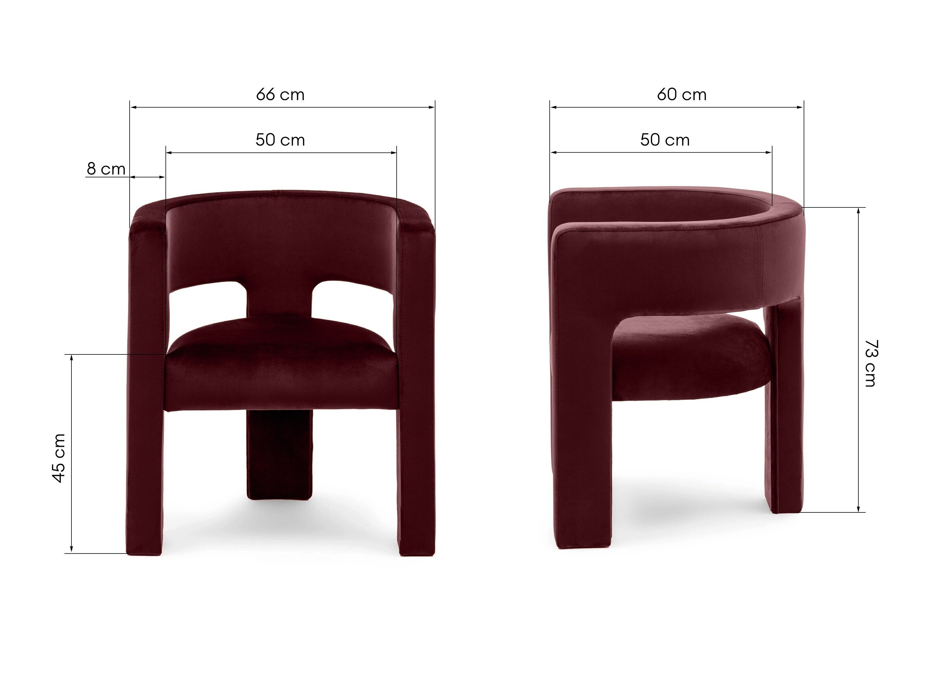 Fotelja Burleson 811 (Magic Velvet 2229)