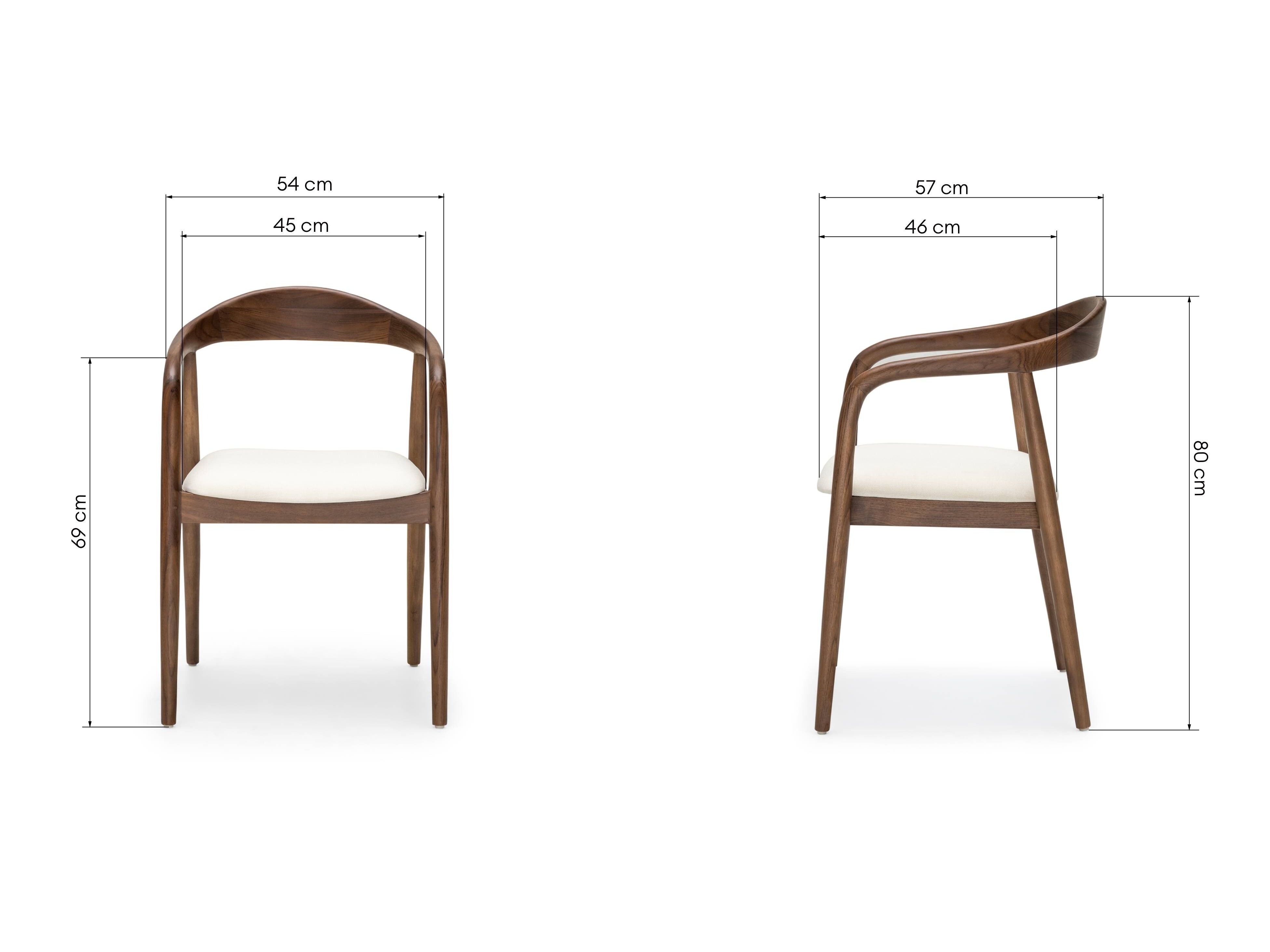 Stolica Burleson 766 (Krem + Orah)