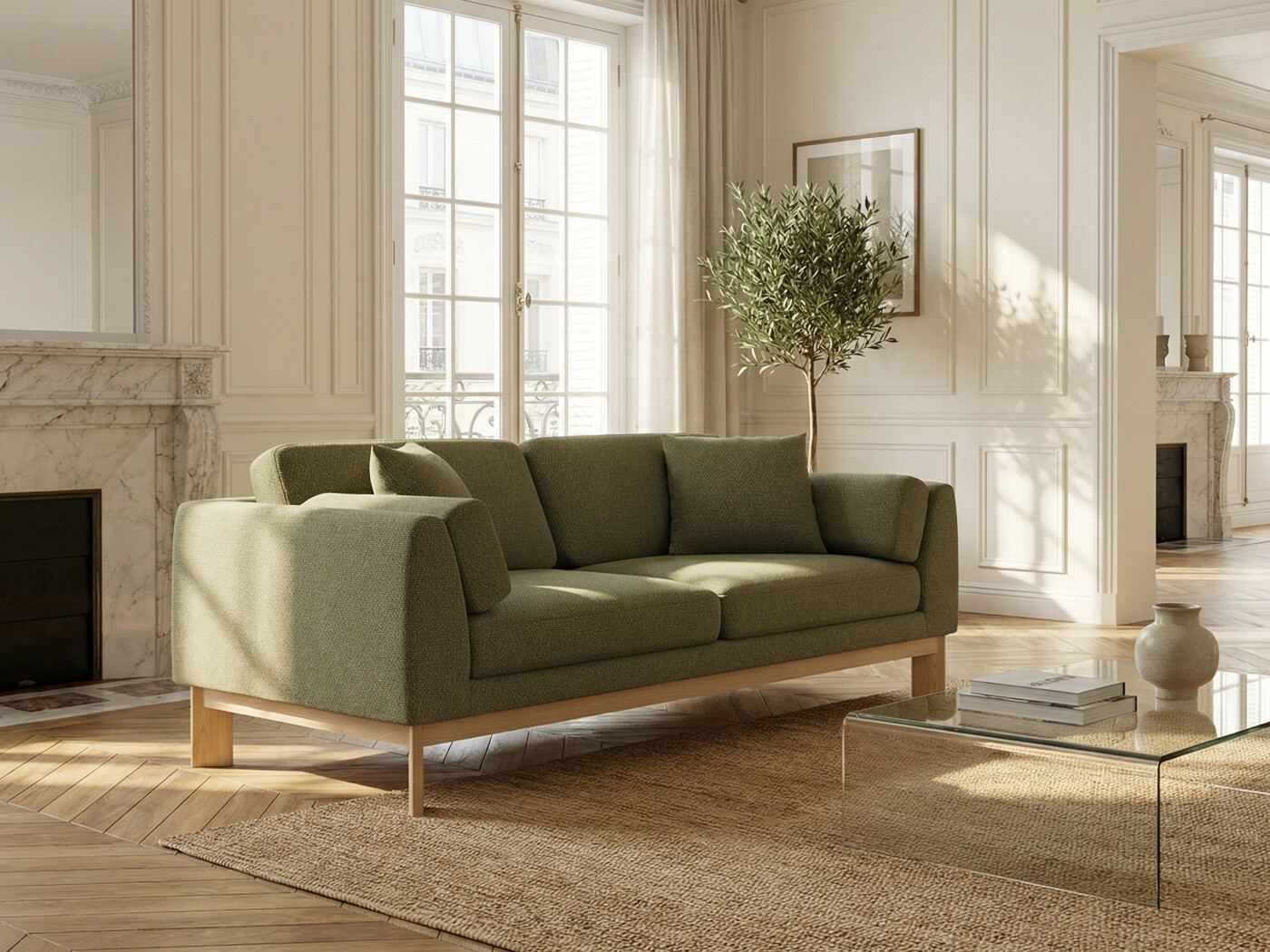 Kauč Scranton 106 (Nerdic zelena)