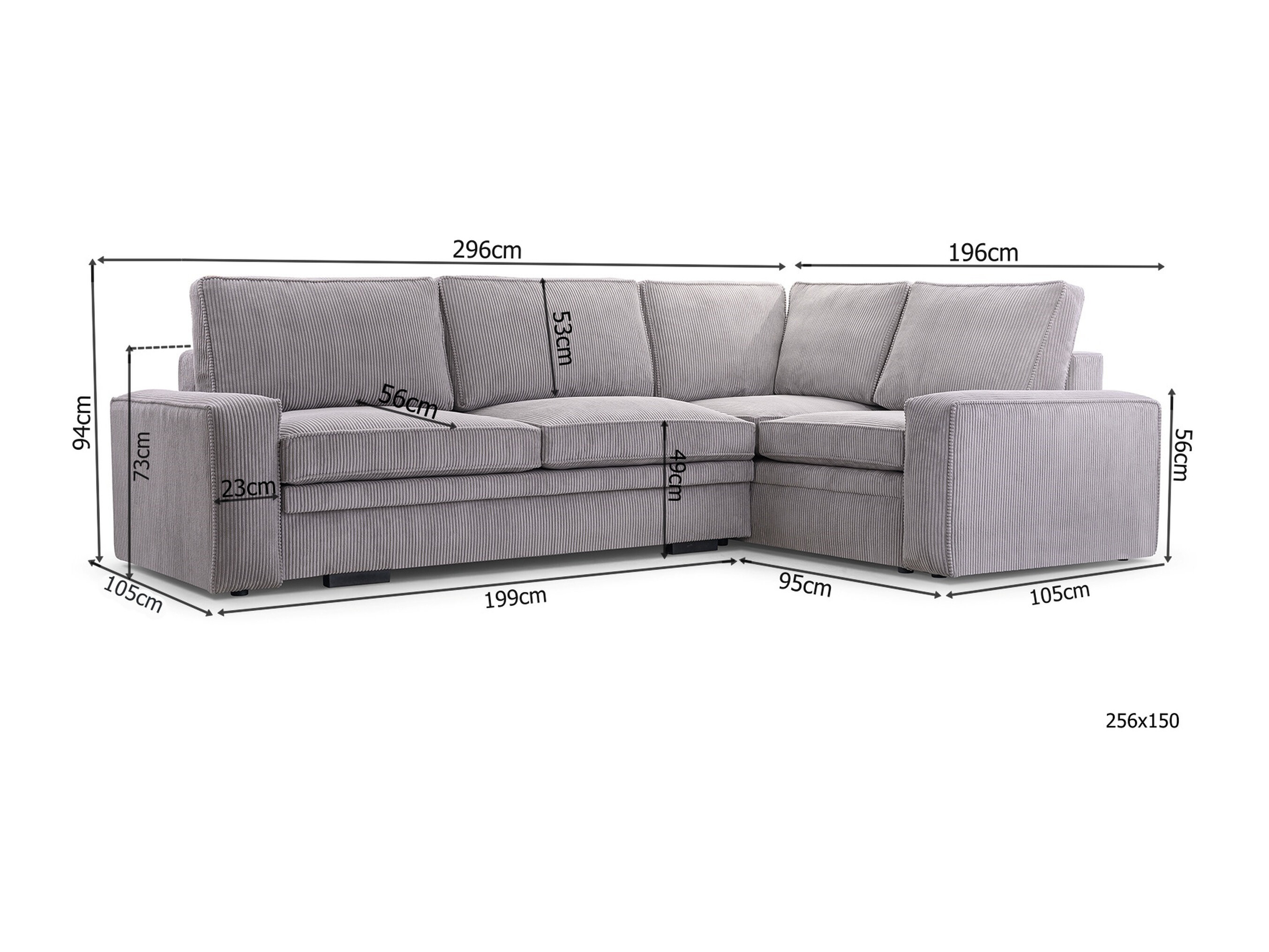 Kutna garnitura Lufkin 160 (Onega 14)