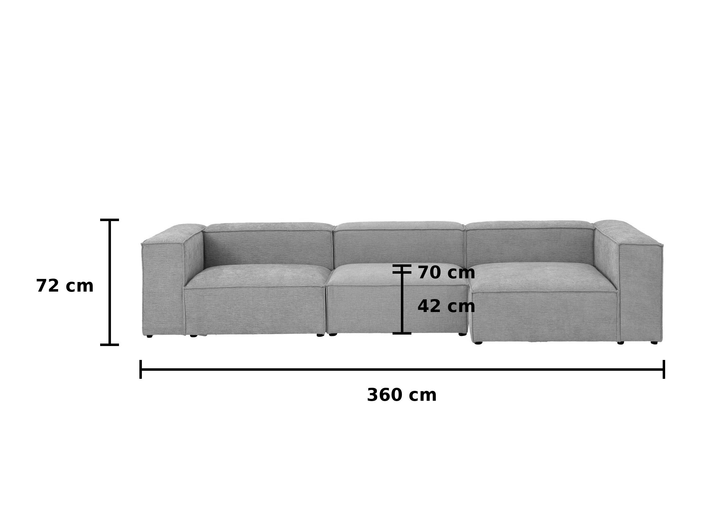 Modularna kutna garnitura Talcami 108 (Over the horizon 08)