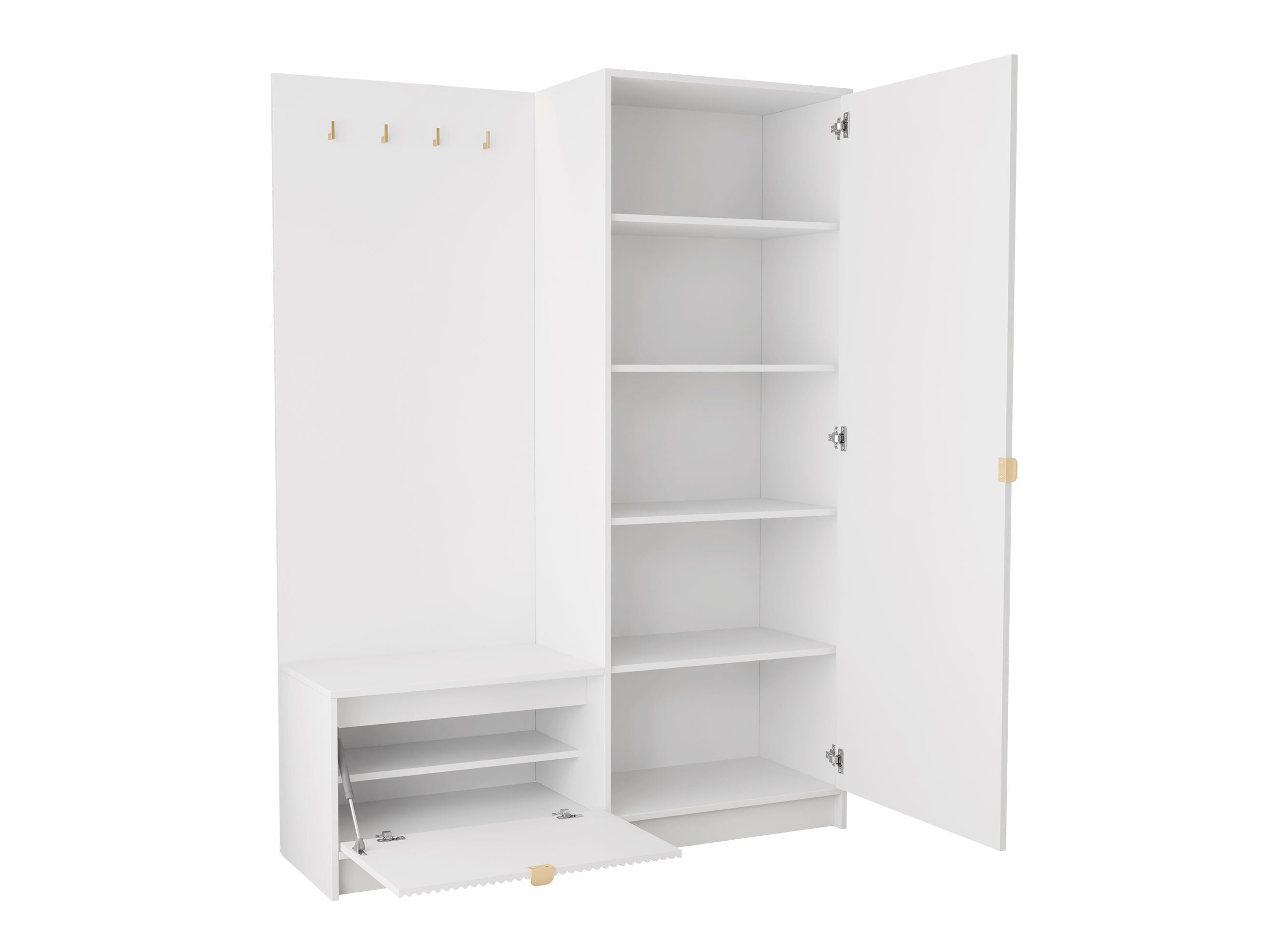 Set za hodnik Comfivo Papilio (Bež)