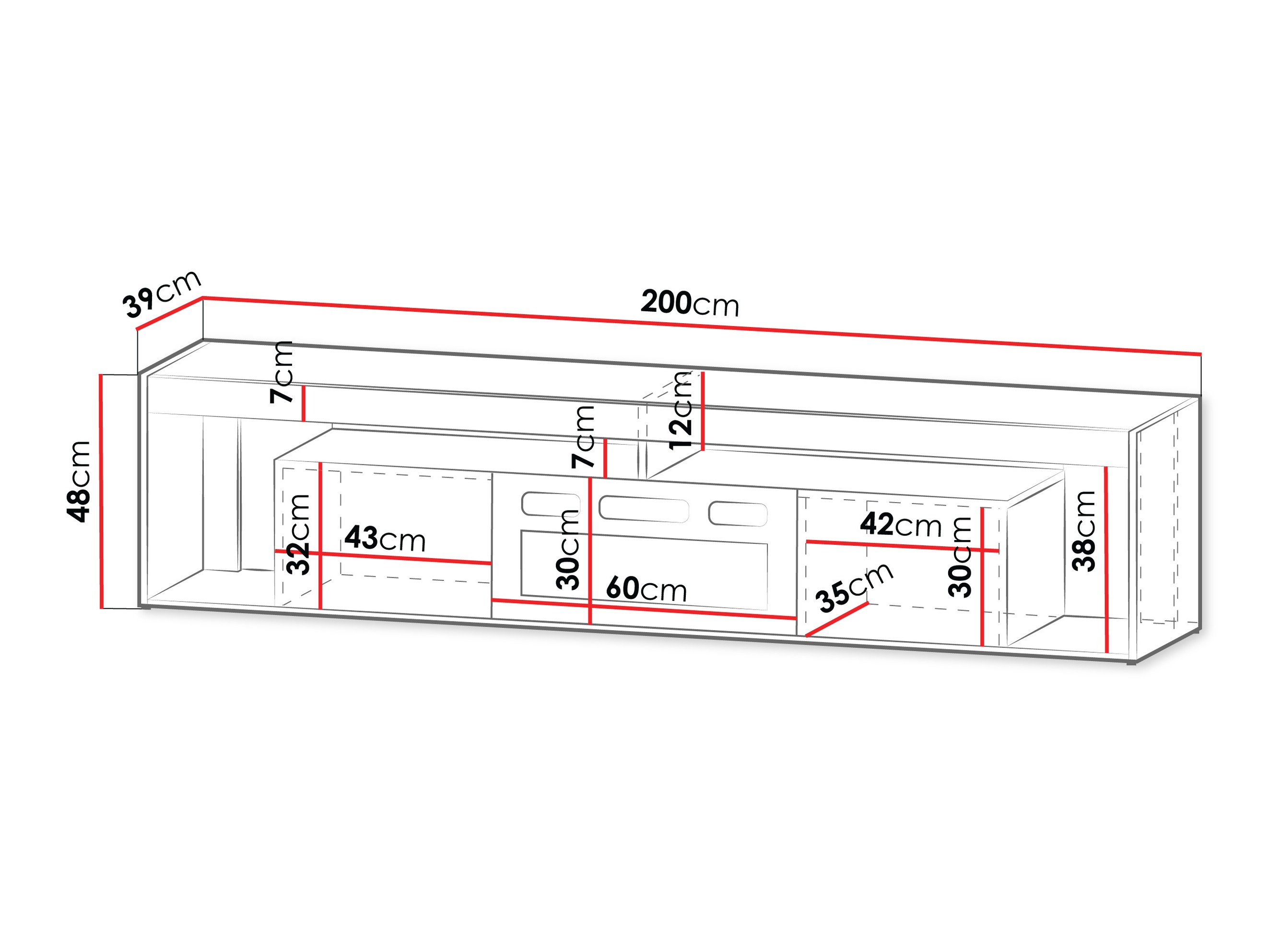 TV stol Tenfioa 103