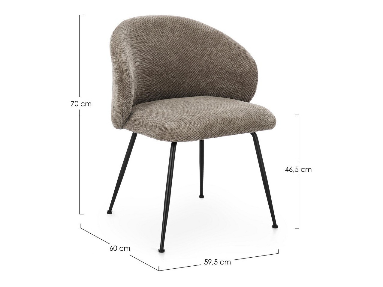 Stolica Keizer 167 (Taupe)