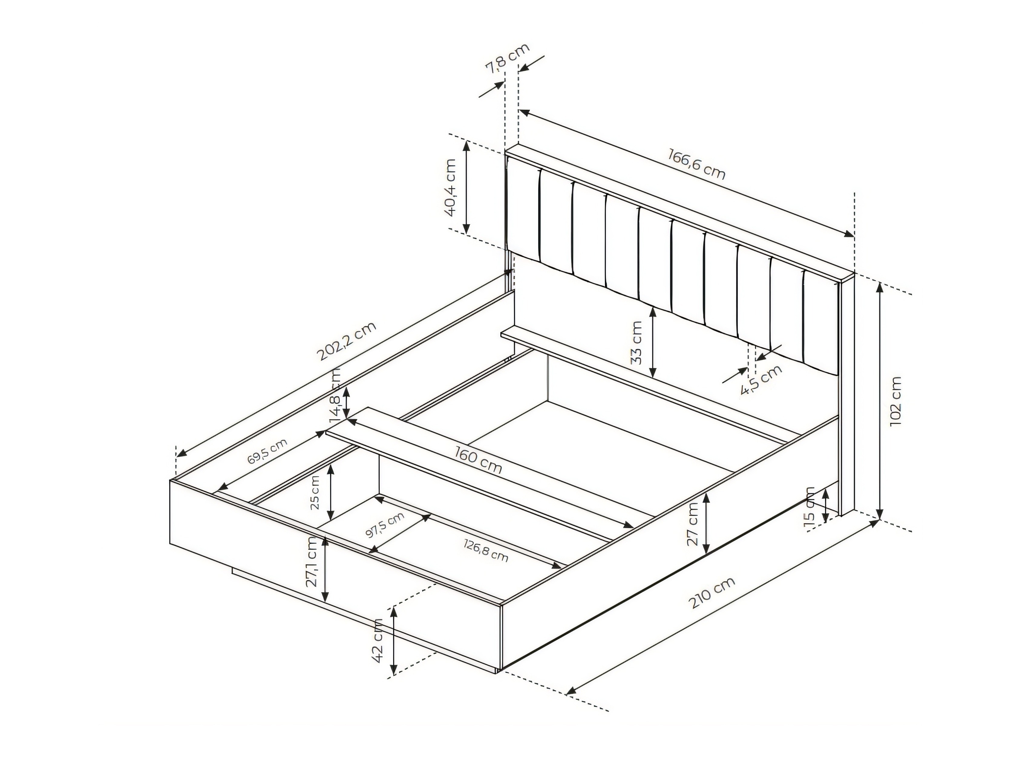 Set za spavaću sobu Levseve 110