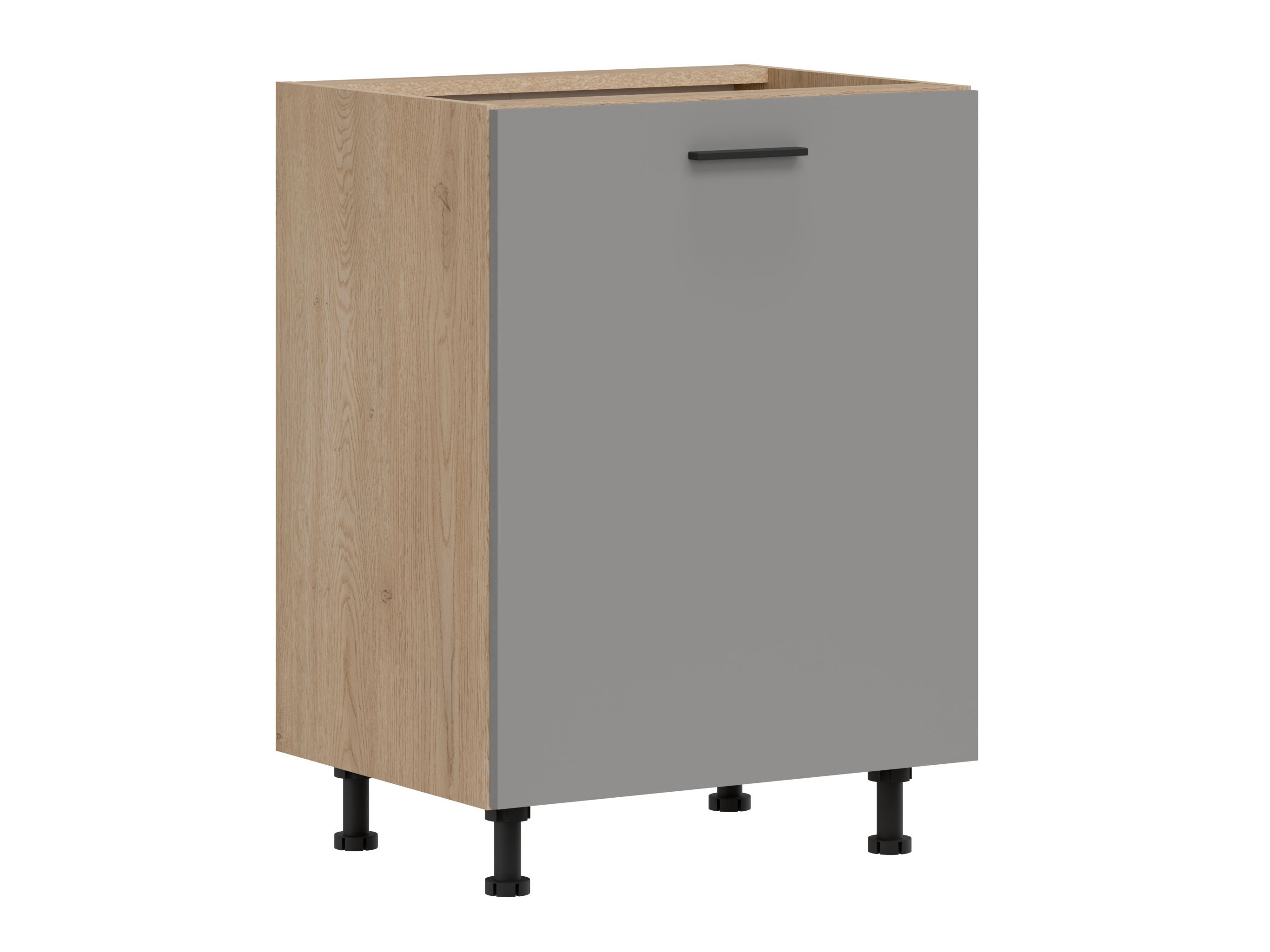 Modularni ormarić s vratima Ati Grey Artisan 106