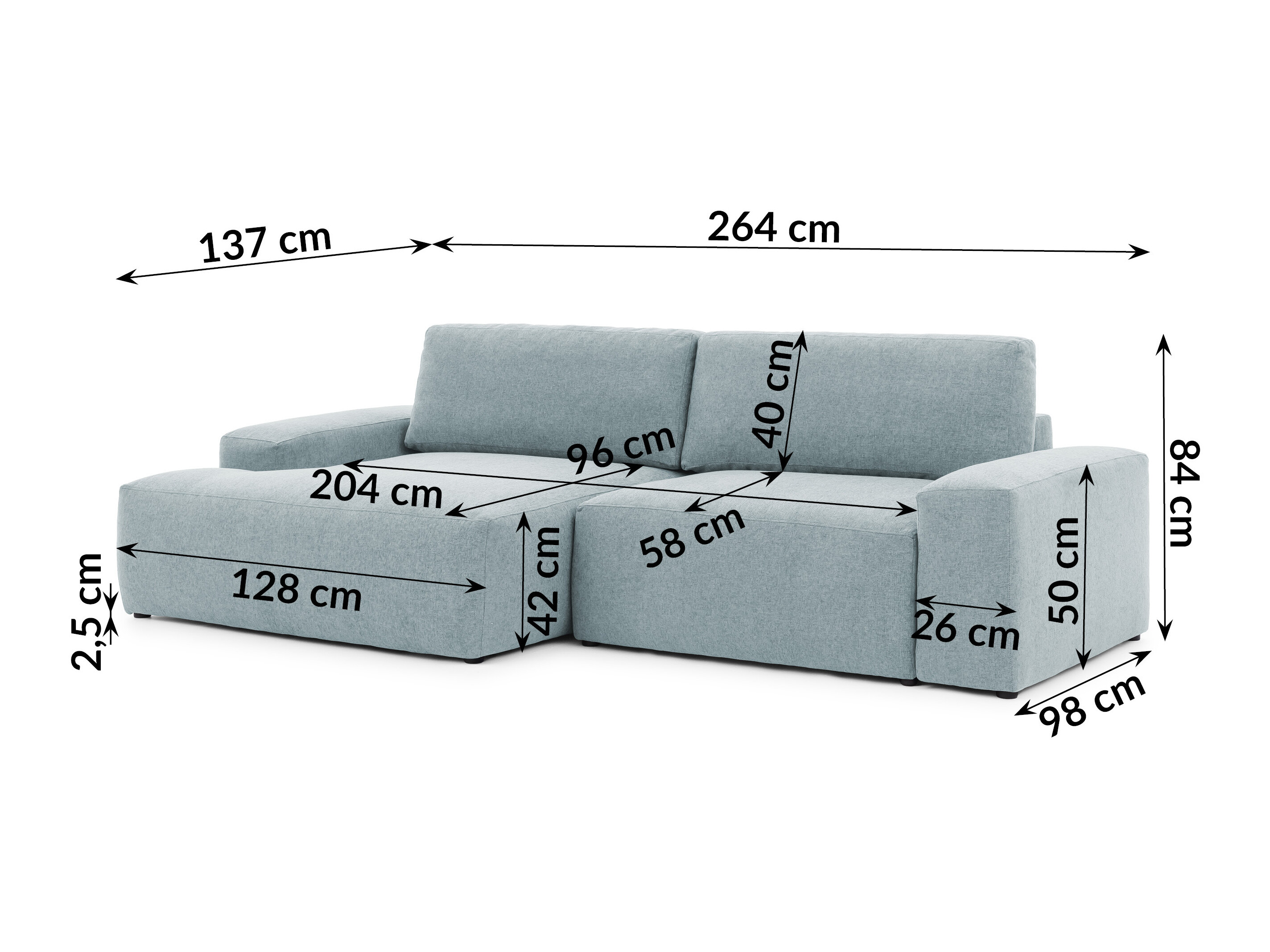 Kutna garnitura Rocklin 237 (Alta 12)