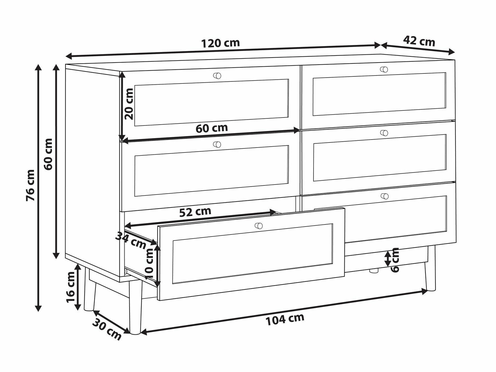 Komoda SC11383