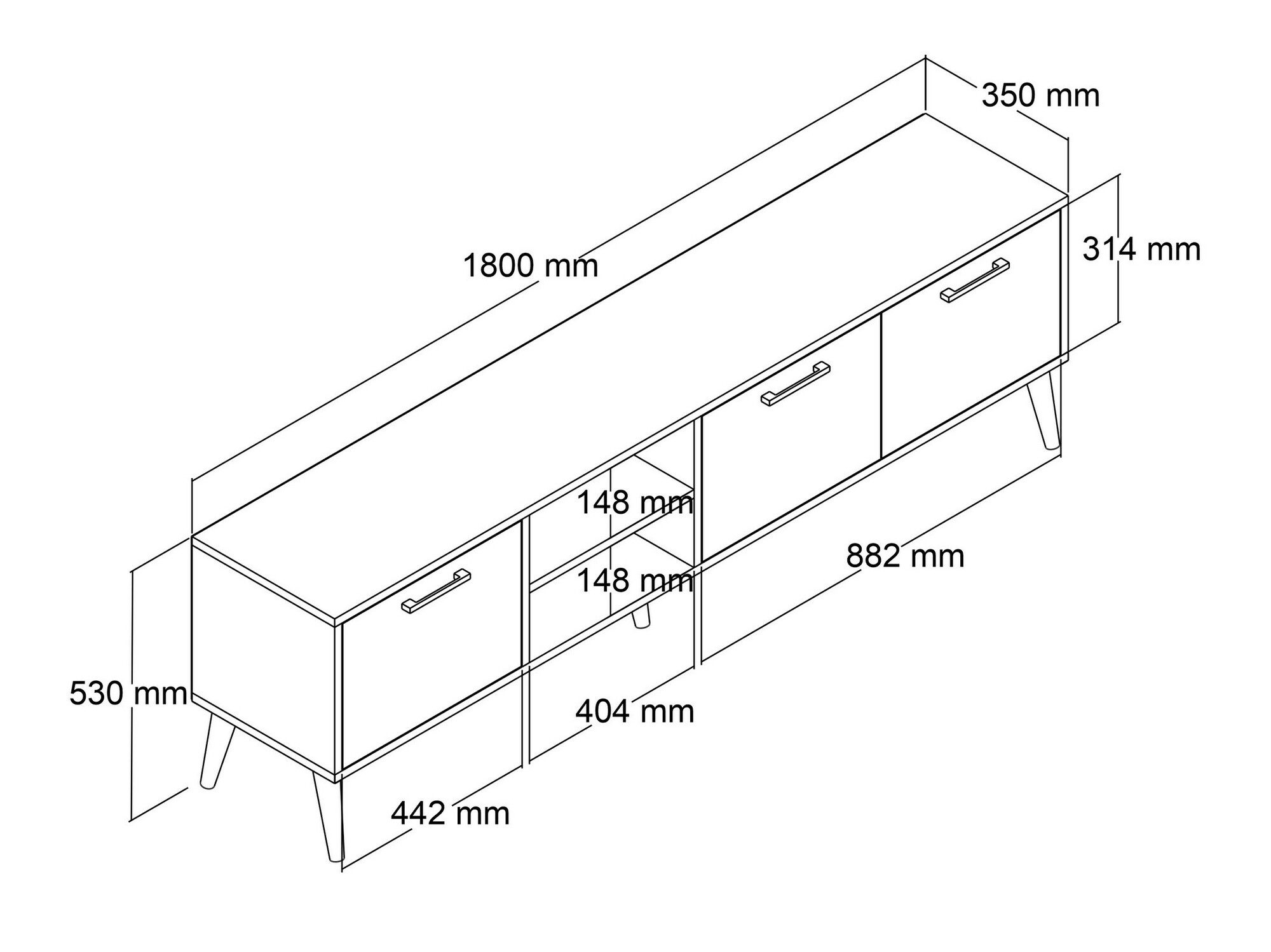 TV stol SC11454