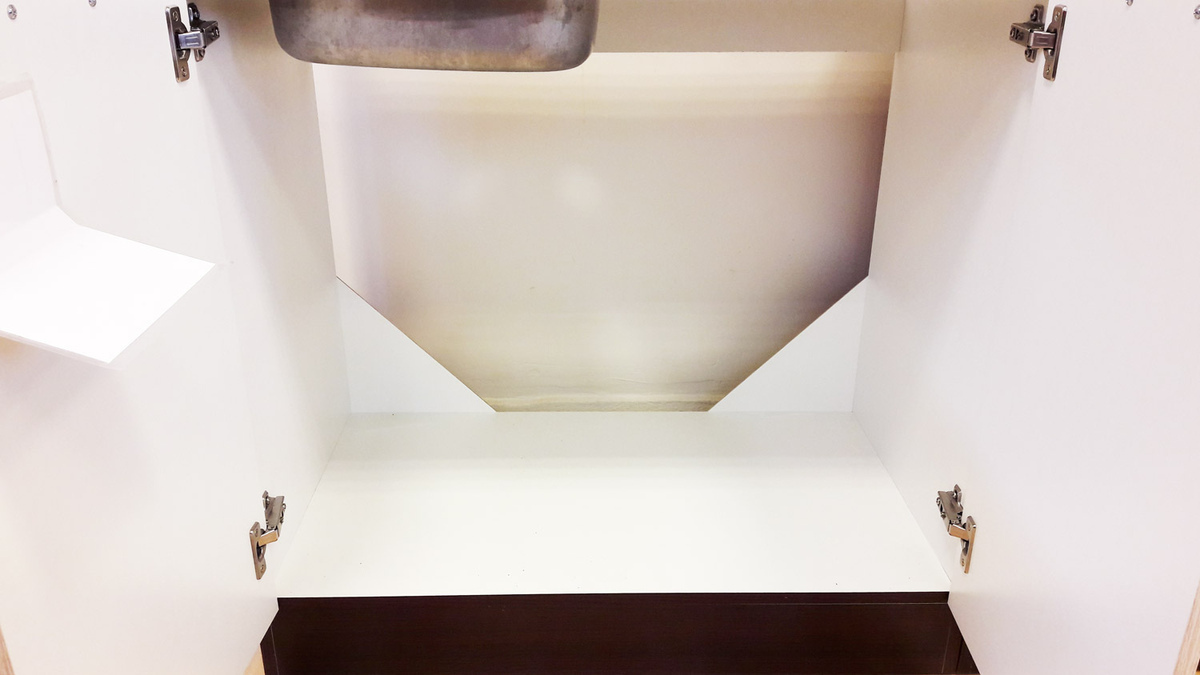 Modularni ormarić za sudoper s vratima Eli Dark 107